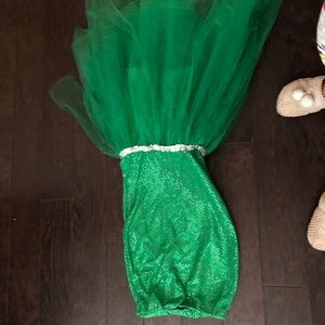 Mermaid tail costume